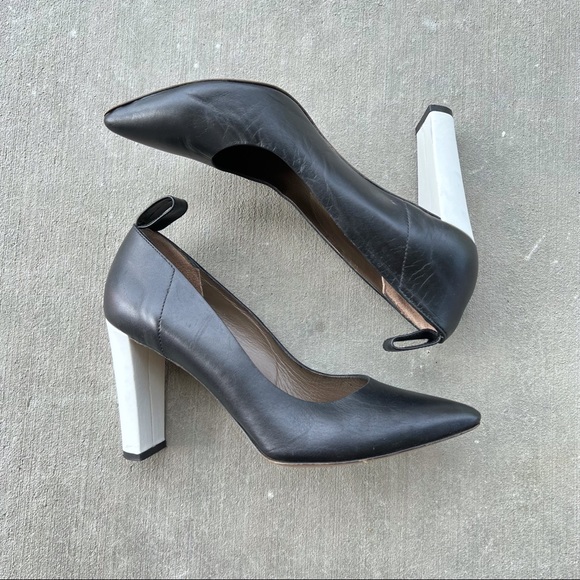 Marni Shoes - Marni Colorblock Leather Heels